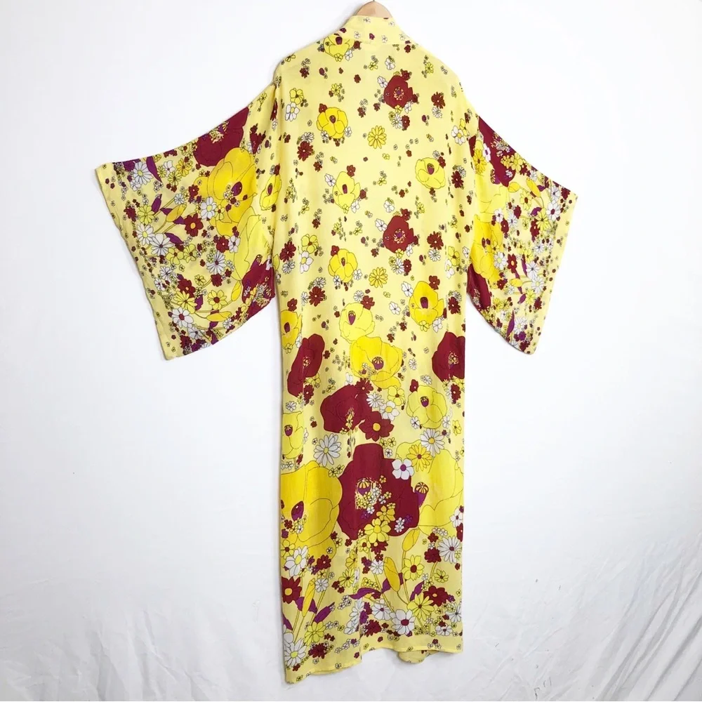 Free People intimately Free People hidden Hill maxi floral kimono - Picture 9 of 11